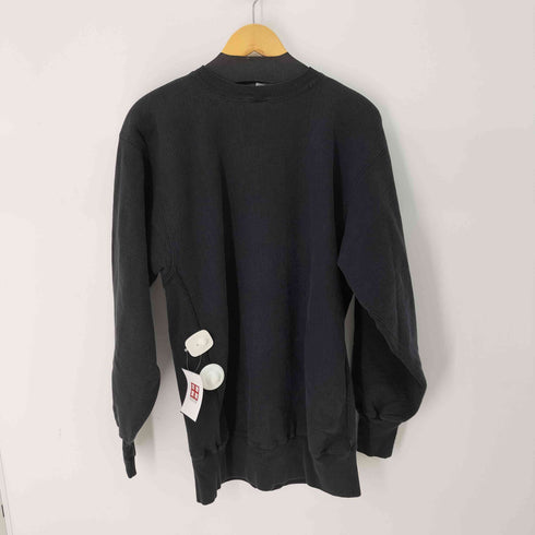 チャンピオン Champion USA製 刺繍タグ MINESOTA STARS ブラック リバースウィーブ スウェット メンズ import:XXL